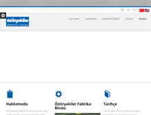Tablet Screenshot of oztiryakilerkaplama.com.tr